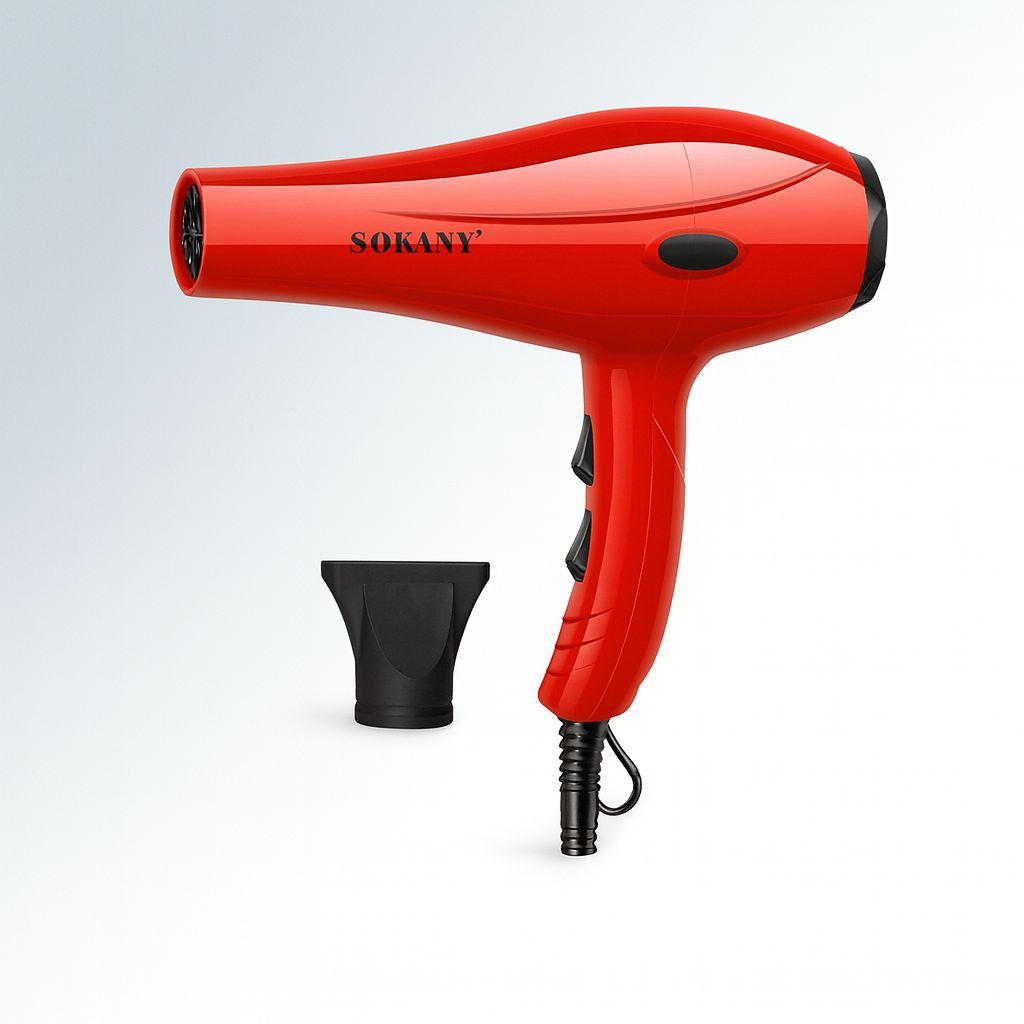 Фен для волосся з насадкою концентратором 2200 Вт Sokany SK-174, фото 1