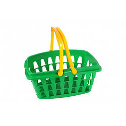 Дитячий кошик для супермаркету для іграшок (зелений)