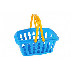 Дитячий кошик для супермаркету для іграшок (синій)