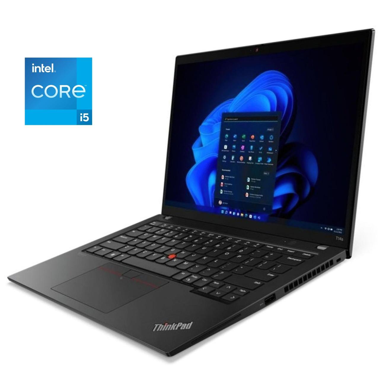 Ультрабук Б-клас Lenovo ThinkPad T14s Gen 2/ 14" (1920x1080)/ Core i5-1135G7/ 16 GB RAM/ 256 GB SSD/ Iris Xe