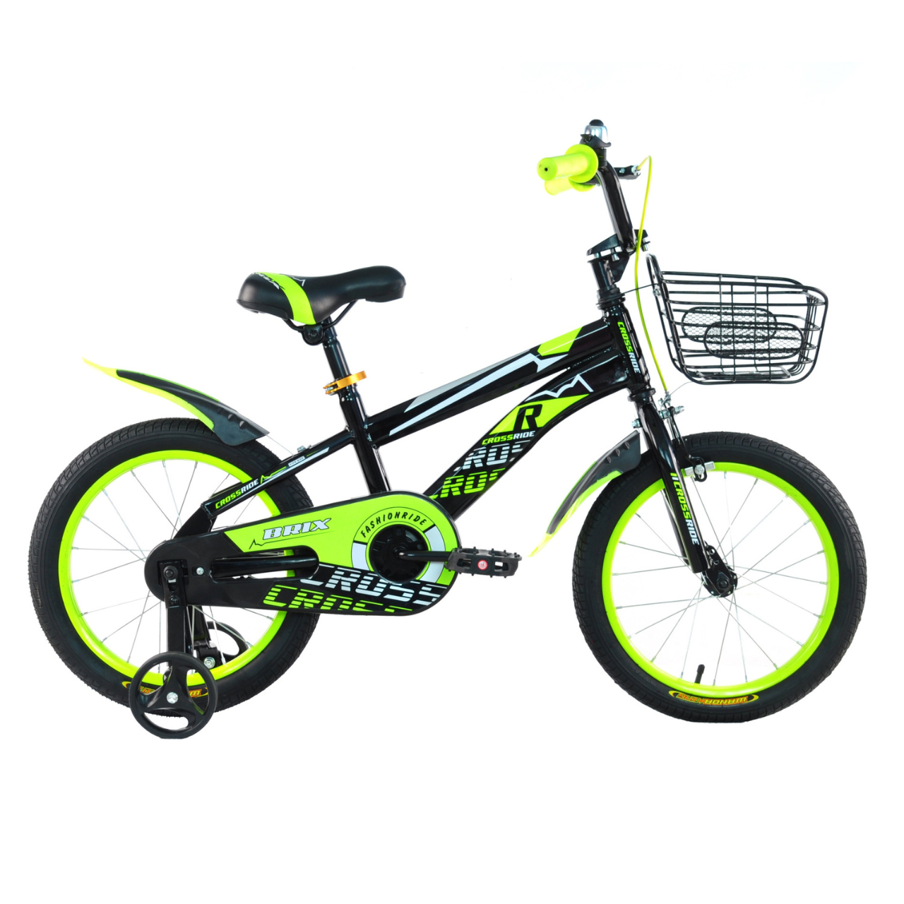 Велосипед дитячий CROSSRIDE 20'' BMX ST "BRIX" зеленый