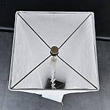 Торшер з LED підсвіткою 130 см, USB + адаптер, теплий/холодний світло, регулювання яскравості, пульт, фото 9