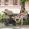 Коляска прогулянкова CARRELLO Bravo SL Deluxe CRL-5520 2025 — легка, компактне складання, колеса EVA та регулювання підніжки, фото 5