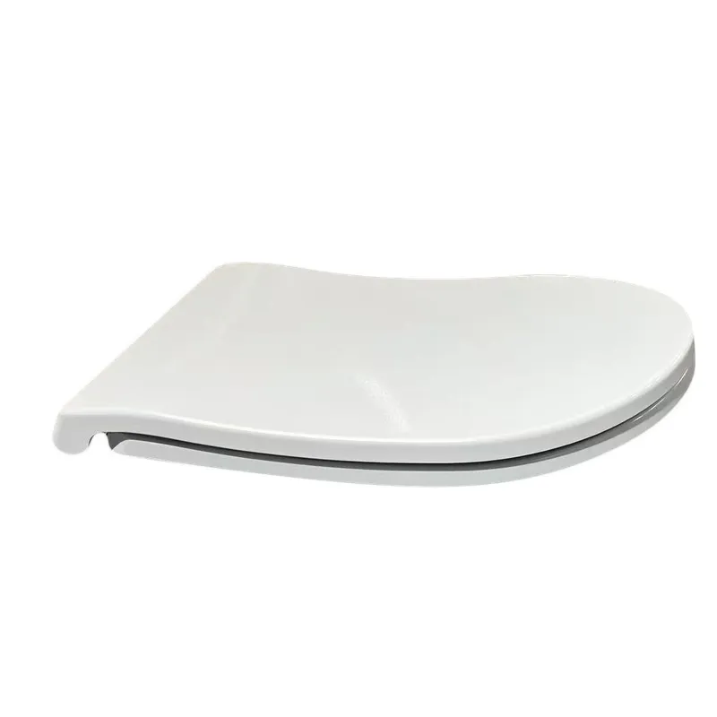 Сидіння-кришка для унітаза Koer AC-0101-SEAT COVER 450х390х80mm дюропласт з мікроліфтом (KR5617), фото 1