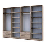 Шафа для одягу Doros Лукас Дуб сонома 4+4 ДСП 320х50х240 DRS-011710 (42005127), фото 2