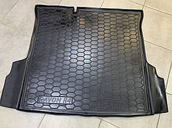 Килимок в багажник DAEWOO Ravon R4 (Avto-Gumm) пластік+гума