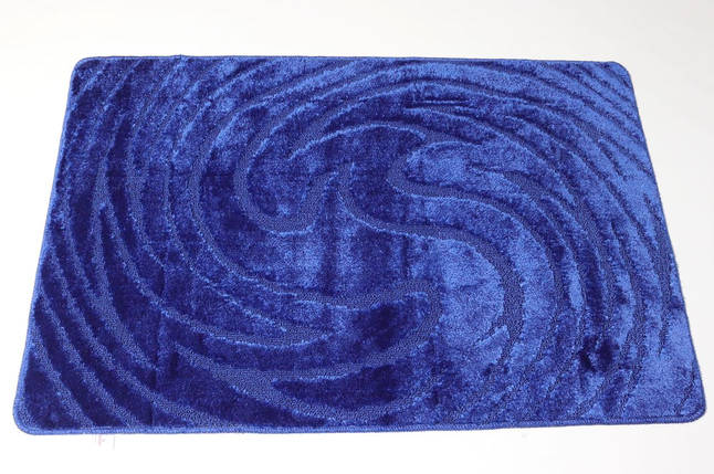 Килимок у ванну 80*120 см Classic Vonaldi 00201/120 blue, фото 1
