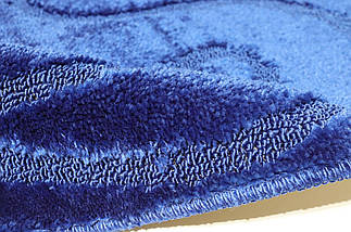 Килимок у ванну 80*120 см Classic Vonaldi 00201/120 blue, фото 2