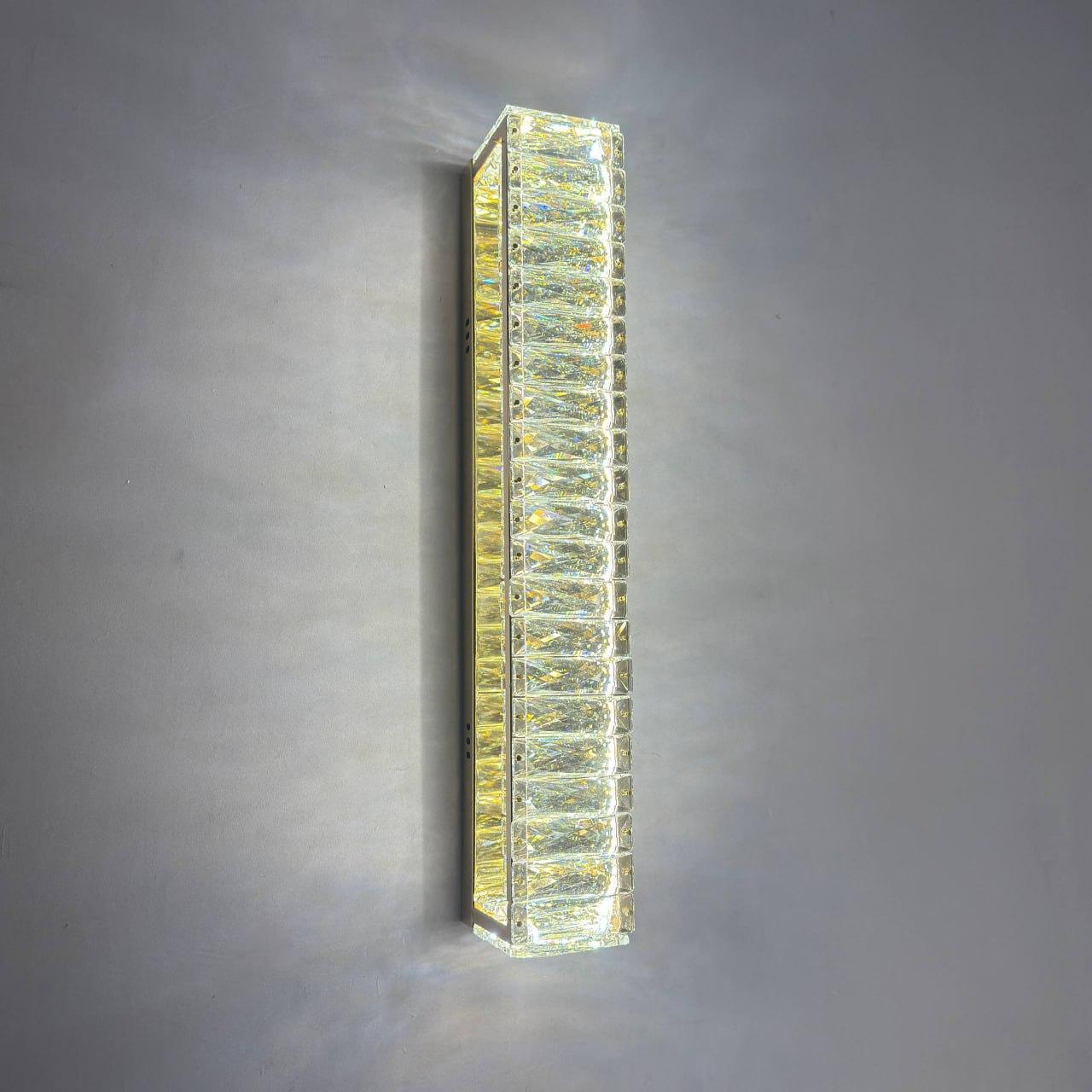 Світильник настінний  led золото 40Вт з перемиканням кольору світла