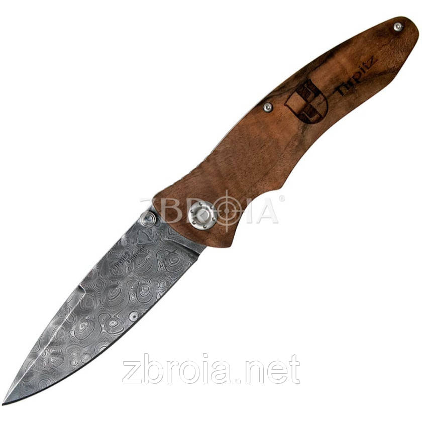 Ніж Boker Tirpitz Damascus Wood