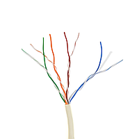 Бухта кабеля для внутрішніх робіт, звита пара AT UTP 4*2*0.5-CCA кат.5е (UTP біметал) бухта 305м