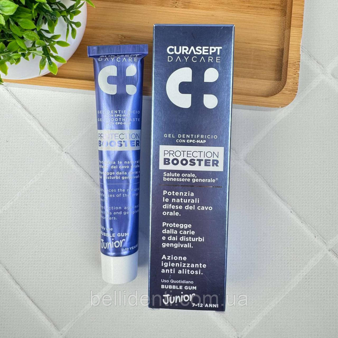 Зубна паста Curasept Dent Daycare Protection Booster Junior, 50 мл, фото 1