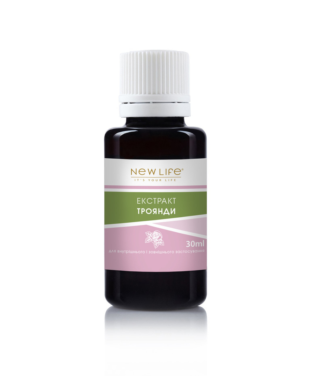 Екстракт чайної троянди без цукру і спирту 30 мл New Life