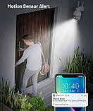 Зовнішня камера відеоспостереження Galayou 2K Wireless Outdoor Security Camera Y4 360° з кольоровим нічним баченням, фото 3