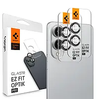 Захисне скло Spigen до камери Samsung Galaxy S25 Edge EZFit Optik Pro (2шт) Black (AGL09413)