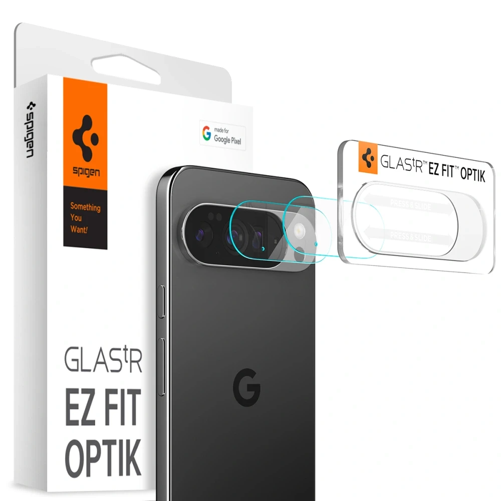 Захисне скло Spigen для камери Pixel 10 Pro XL - EZFit Optik Pro (2шт) Cleare (AGL09663)