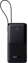Батарея універсальна Baseus Bipow 2 10000mAh 20W with Built-in USB-C Cable Black (P10077101113-00), фото 4