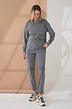 Теплий костюм для вагітних та годуючих домашній з термотрикотажу, фото 3