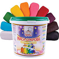 Мастика (кондитерська маса) 10 кольорів Добрик 1кг