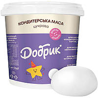 Мастика (кондитерська маса) Біла Добрик 1кг