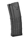 Магазин Lancer L5AWM (США) на 30 патронів 5.56х45 NATO (.223 Rem) для AR15/M4/М16 непрозорий чорний, фото 2