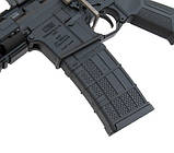 Магазин Lancer L5AWM (США) на 30 патронів 5.56х45 NATO (.223 Rem) для AR15/M4/М16 непрозорий чорний, фото 3