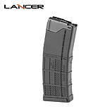 Магазин Lancer L5AWM (США) на 30 патронів 5.56х45 NATO (.223 Rem) для AR15/M4/М16 непрозорий чорний, фото 7
