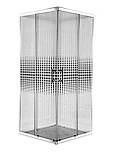 Душова кабіна 90х90х195 cм INSANA Aqua Point JK квадратна без піддона скло з малюнком, фото 2