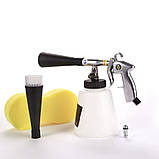 Tornado Black Торнадор для хімчистки салону зі змінною насадкою та губкою (металевий підшипник Cyclone), фото 6