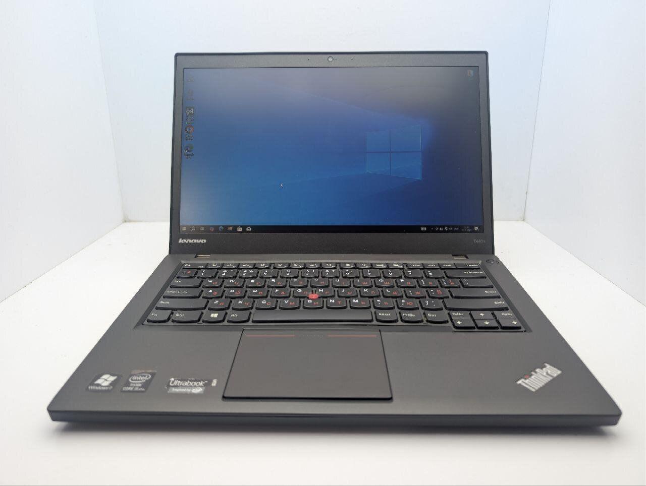 Б/в Ноутбук Lenovo ThinkPad T440s 14" 1600x900| Core i5-4300U| 8 GB RAM| 256 GB SSD| HD 4400