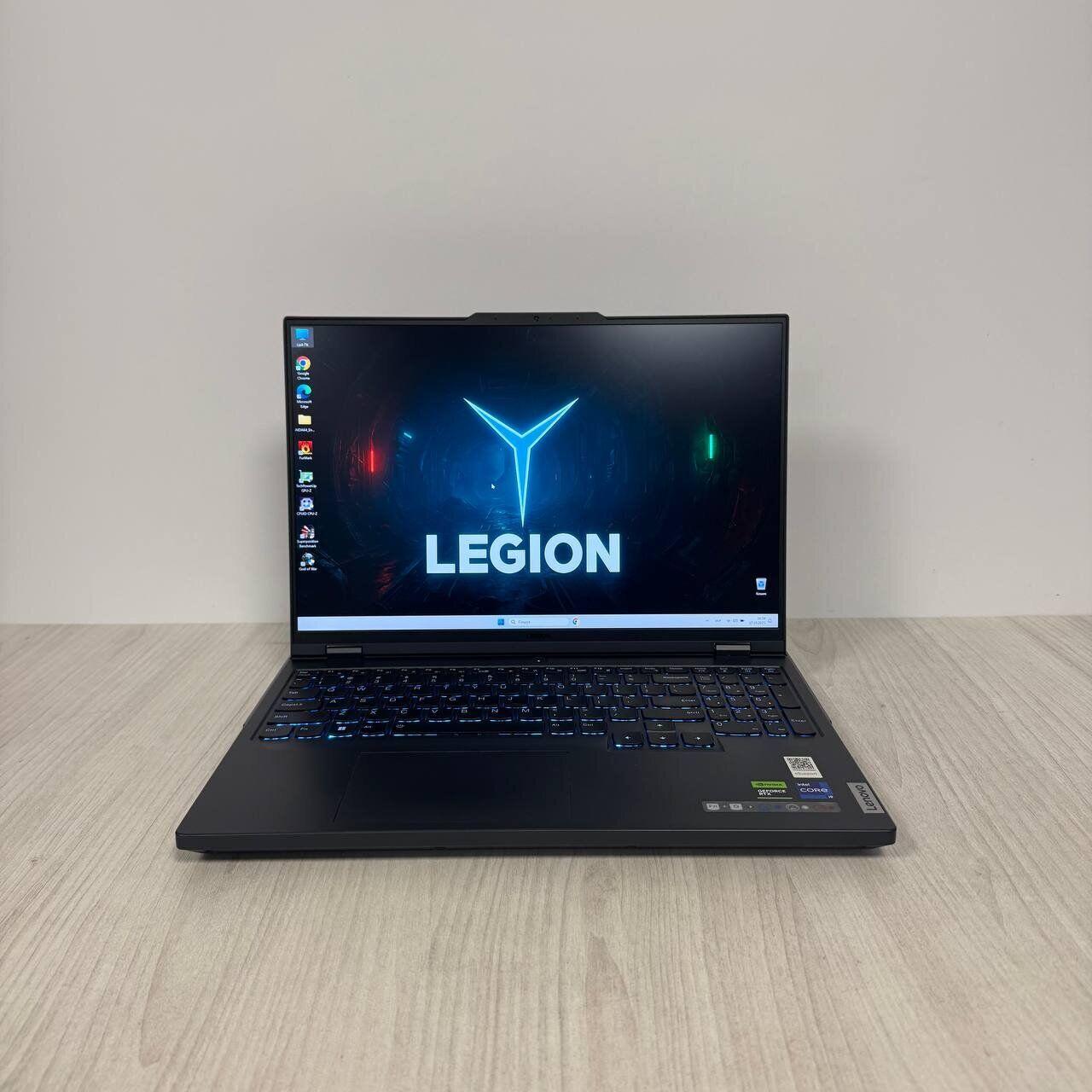 Б/в Ігровий ноутбук Б-клас Lenovo Legion Pro 5 16IRX8 16" 2560x1600| i9-13900HX| 32GB RAM| 1000GB SSD NVMe| RTX 4070 8GB