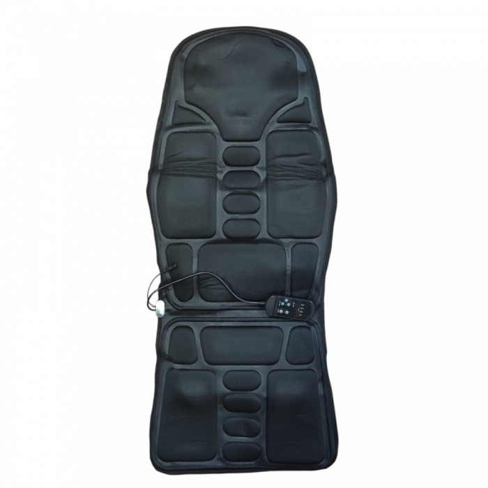 Масажна накидка на крісло 8 режимів ROBOTIC CUSHION MASSAGE Матрац + Пульт керування, фото 1