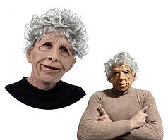 Латексна маска старця Ентузіаст