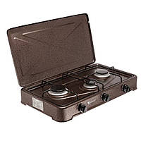 Настільна плита газова 3 конфорки 4350Вт, YUCEL O-300-LPG-CUPPER / Газова плита портативна