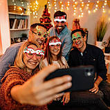 Новорічні окуляри для різдвяних вечірок Christmas Glasses Model 7, фото 3