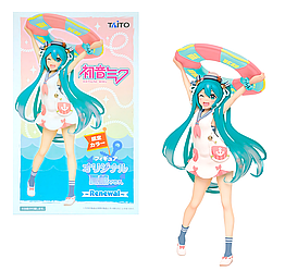 Фігурка Taito Вокалоїд Хацуне Міку Vocaloid Hatsune Miku Summer ver. Renewal​​ 18 см T HM SVRP
