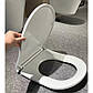 Сидіння-кришка для унітаза Koer AC-0101-SEAT COVER 450х390х80mm дюропласт з мікроліфтом (KR5617), фото 2