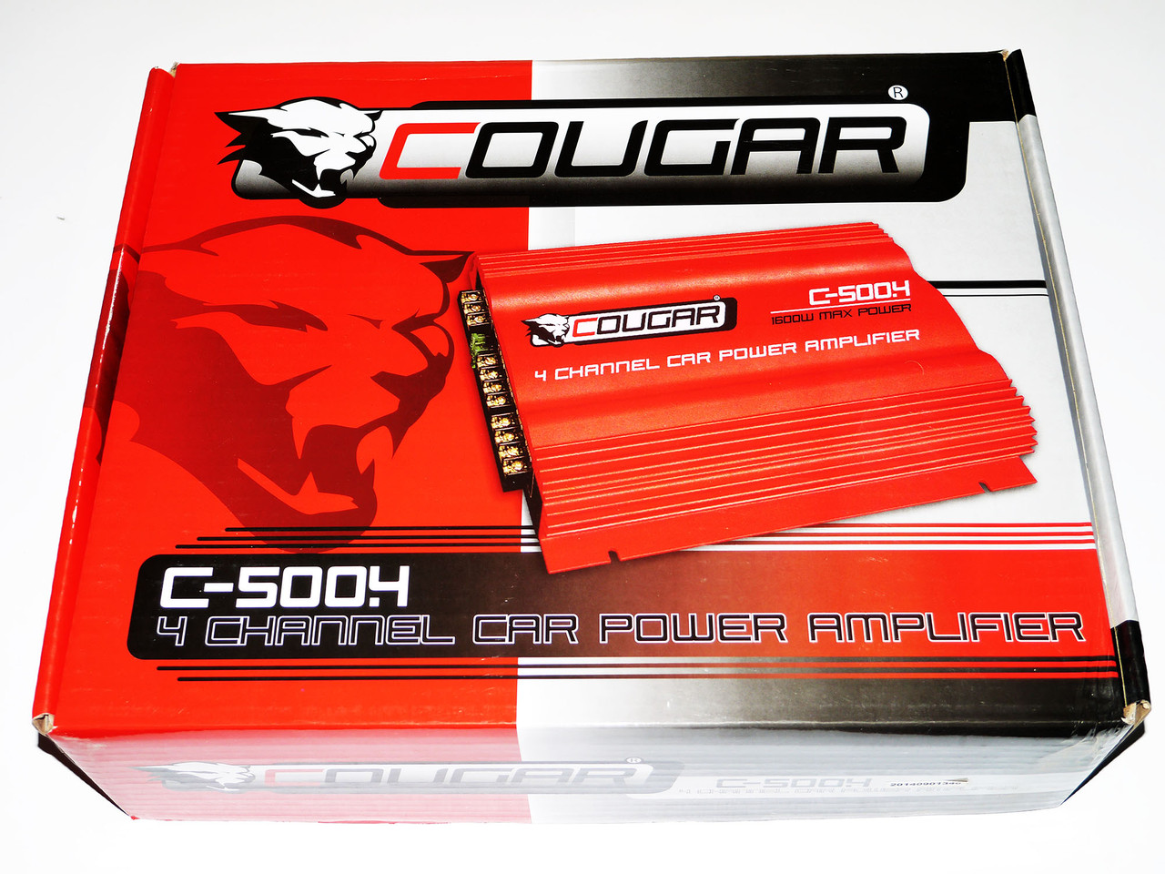 Підсилювач Cougar 500.4 1600Вт 4-х канальний, фото 1