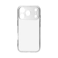 Силіконовий чохол Space Case для Apple iPhone 17 Pro (Прозорий)