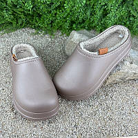 Жіночі галоші сабо пінові Е-001041-2 Бежеві