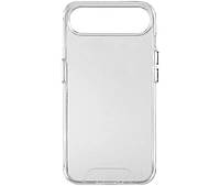 Силіконовий чохол Space Case для Apple iPhone 17 Air (Прозорий)