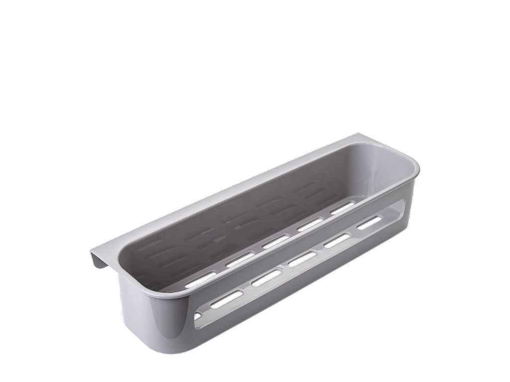 Полиця для ванної кімнати прямокутна какао ТМ АЛЕАНА, фото 1