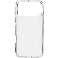 Силіконовий чохол Space Case для Apple iPhone 17 Pro Max (Прозорий)