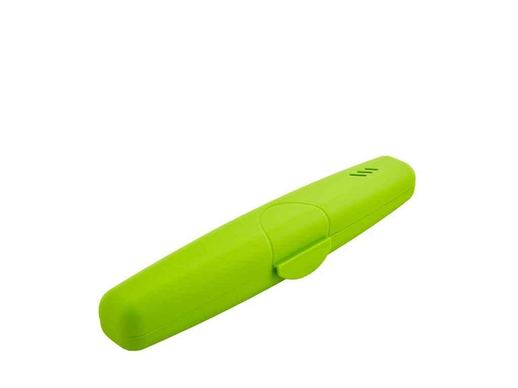 Футляр для зубних щiток дорожній оливковий ТМ АЛЕАНА, фото 1