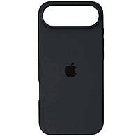 Силіконовий круглий чохол для Apple iPhone 17 Air (19) темно-сірий.