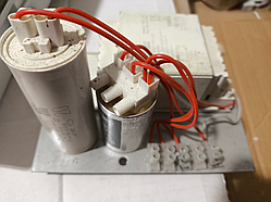 Комплект Днат/МГЛ 150W Vossloh Schwabe (мідь) на пластині з конденсатором + ІЗУ (без лампи)