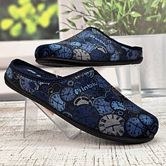 Капці чоловічі домашні Inblu сині на поліуретановій підошві 6036
