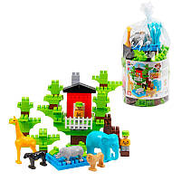 Гр Конструктор 1089 (6) "Technok Toys", 130 деталей, в пакеті