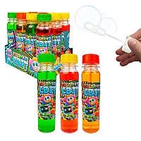 Гр Мильні бульбашки "Булько Світ" 100мл 51417 (1) ЦІНА ЗА 12 ШТУК В БЛОЦІ "Пані Булька", ароматизований розчин, в коробці