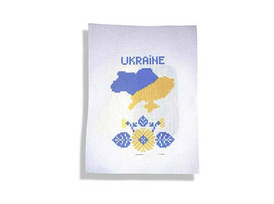 Вишивання хрестиком 15х20/А5 тематичний Україна (А-900) ТМ Китай